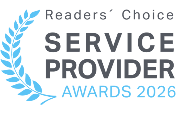 CYBERDYNE wurde bei den Service Provider Awards 2026 ausgezeichnet mit Platin